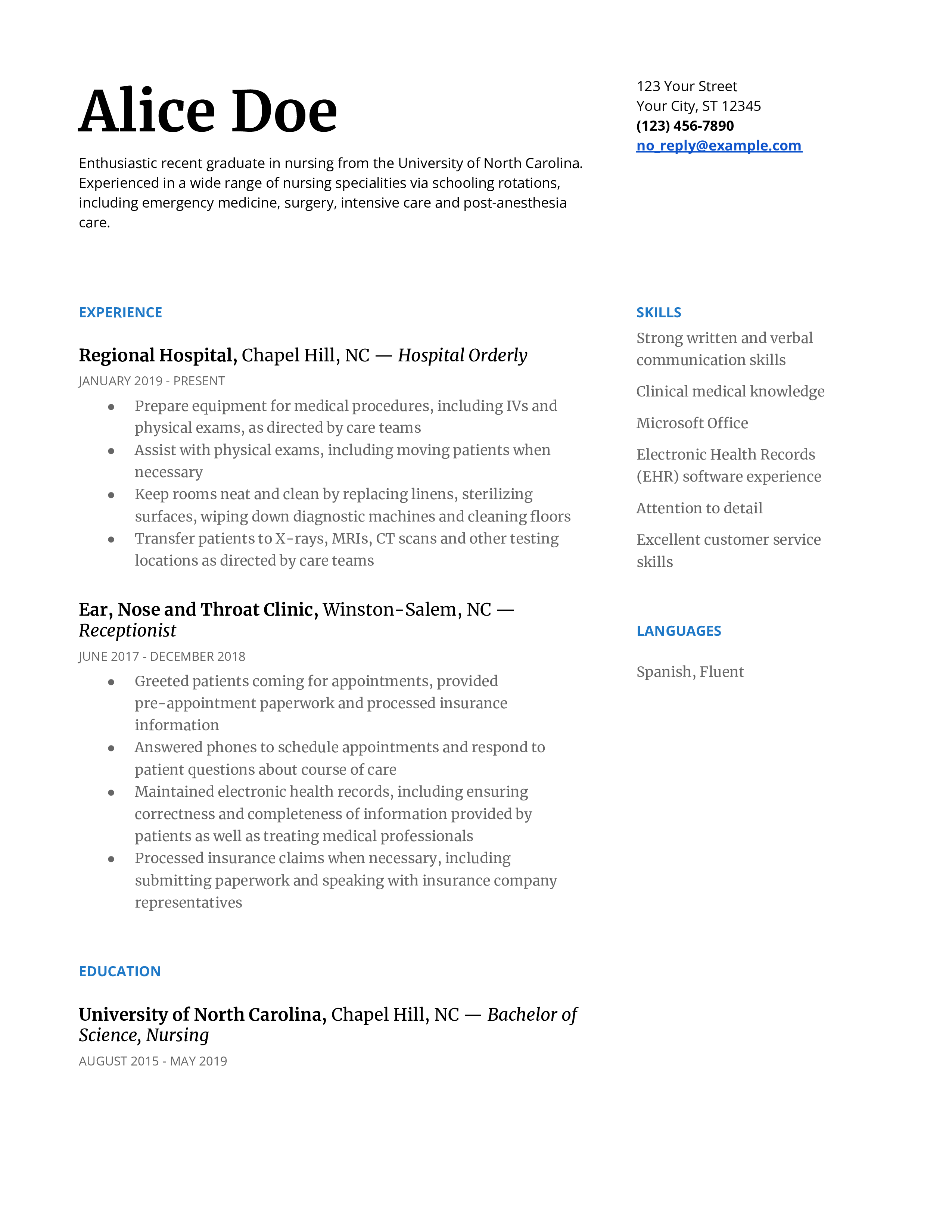 Resume Template 3